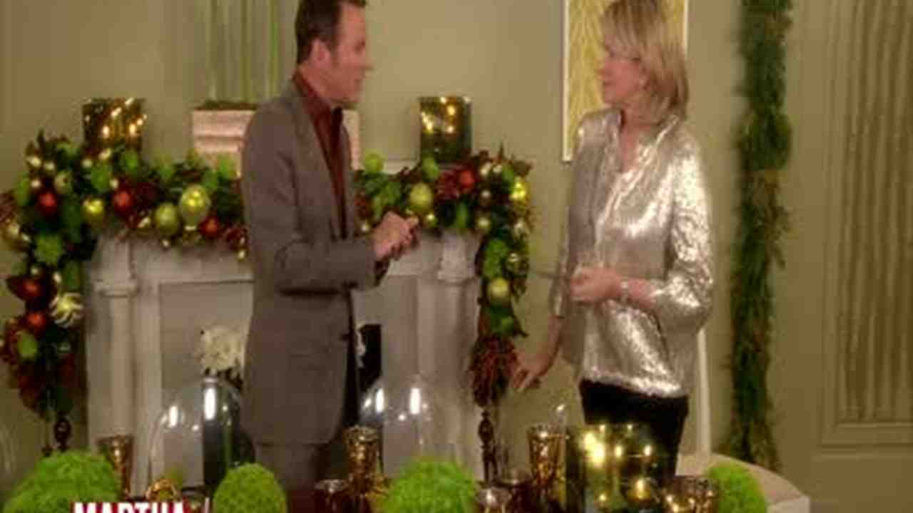 Video Colin Cowie Party Decorations Martha Stewart