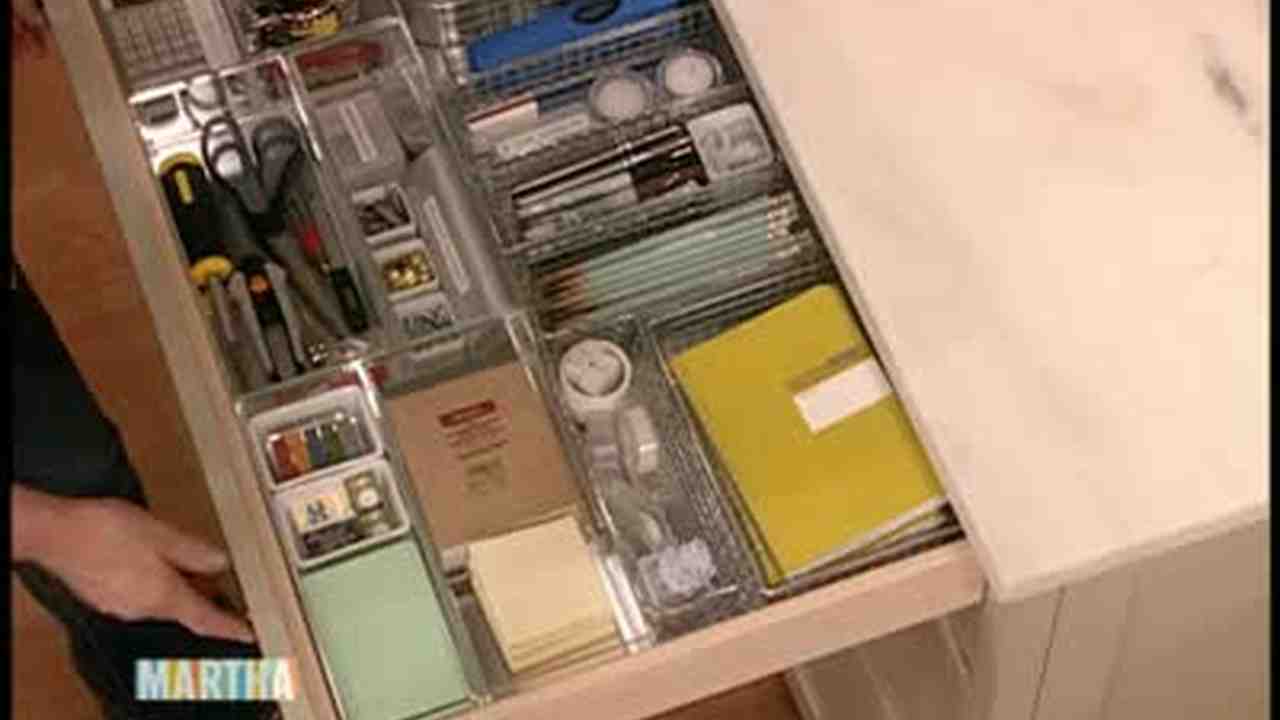 Video How To Organize A Junk Drawer Martha