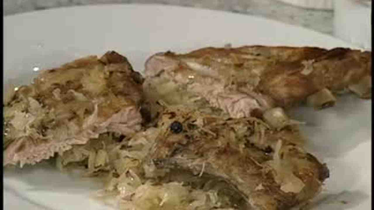 baby back ribs sauerkraut