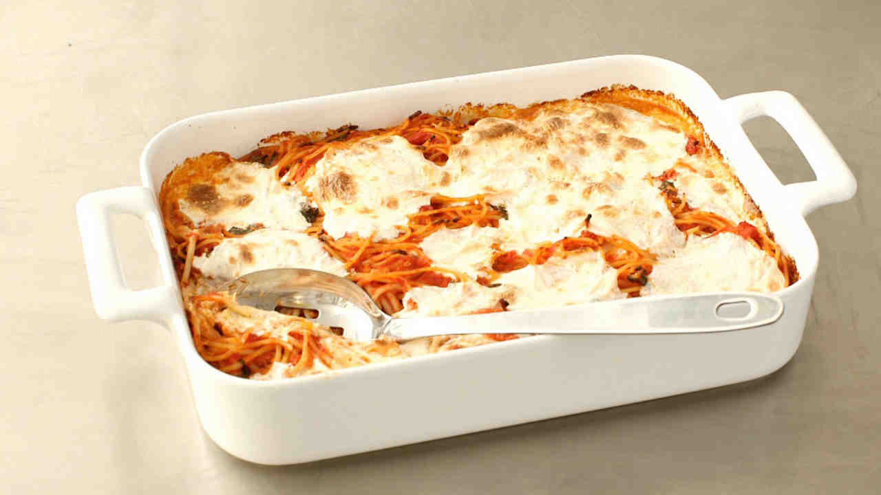 martha stewart baked spaghetti squash