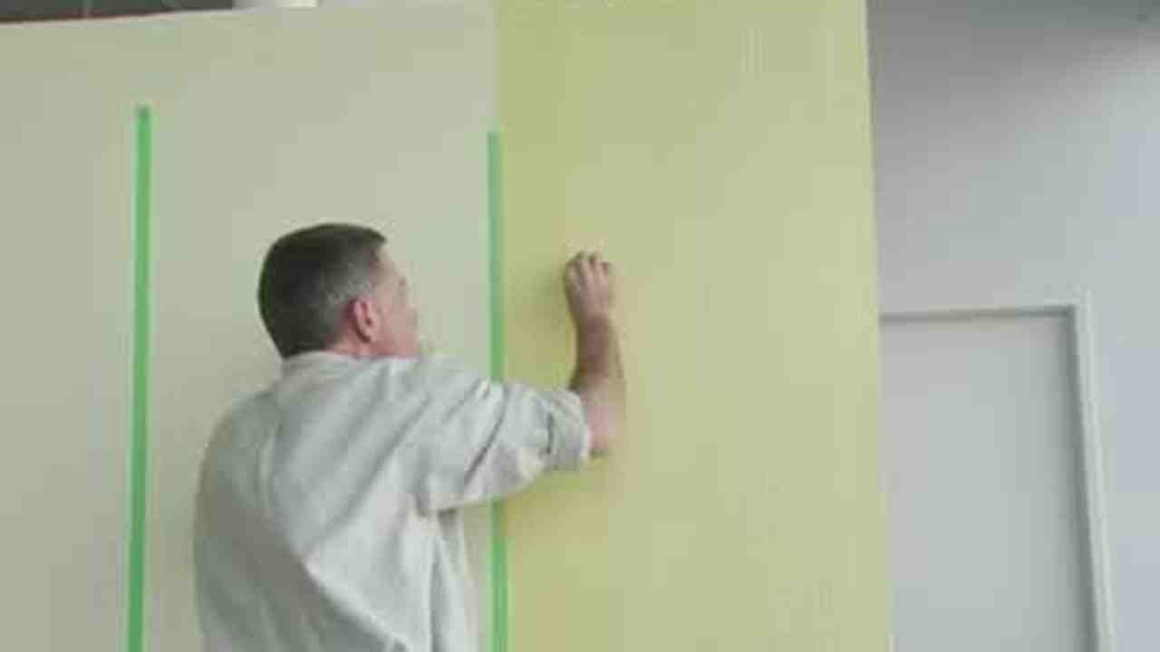 Video Yellow Gingham Textured Wall Pattern Martha Stewart