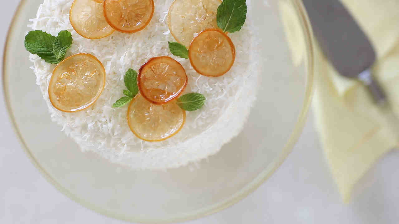 Lemon Coconut Cloud Cake Lemon Coconut Cloud Cake