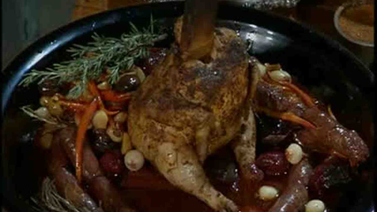 video halloween vampire chicken on a stake martha stewart