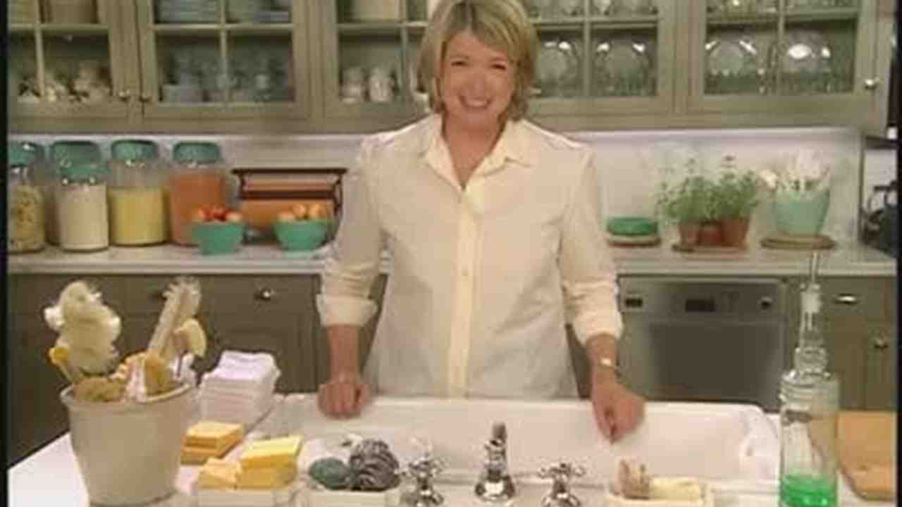 Video Kitchen Sink Organizing Tips Martha
