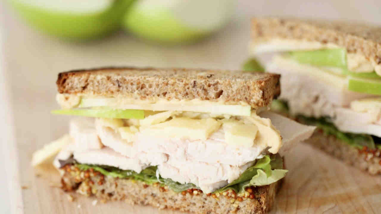 green turkey and cheese