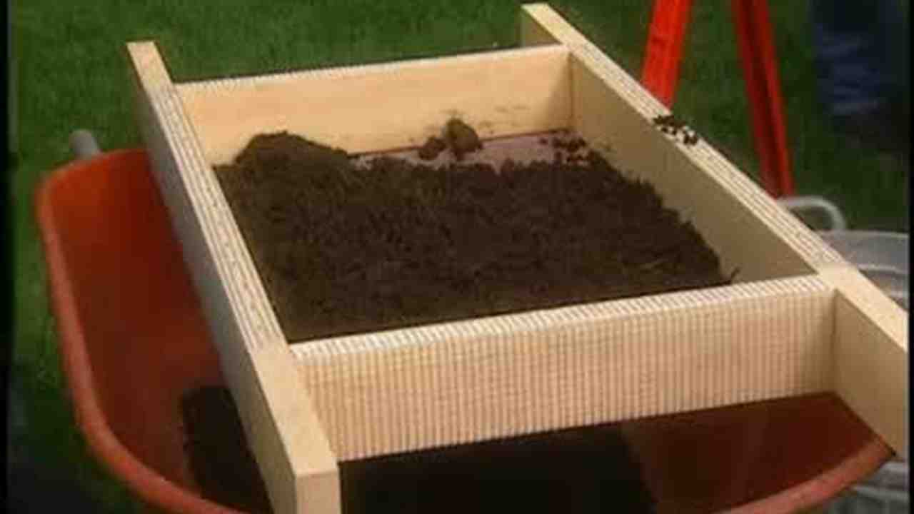 Video How To Make A Soil Sifter For Your Garden Martha
