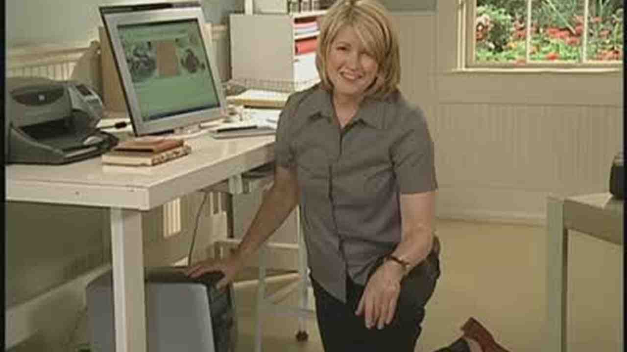 How To Make A Computer Tower Floor Trolley Martha Stewart