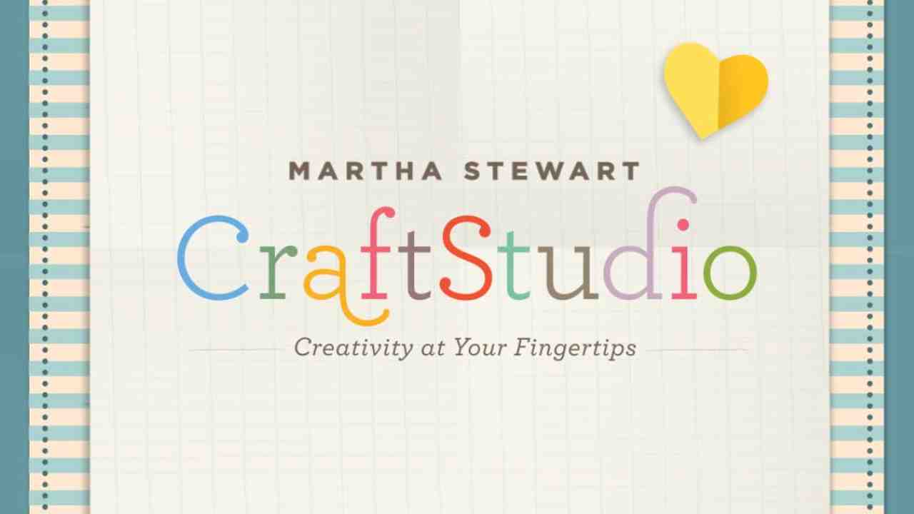 video introducing the martha stewart craftstudio app martha stewart