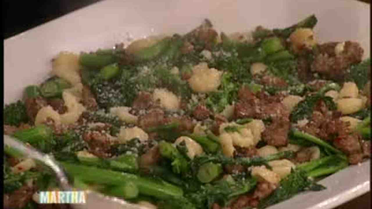 lidia bastianich orecchiette broccoli rabe