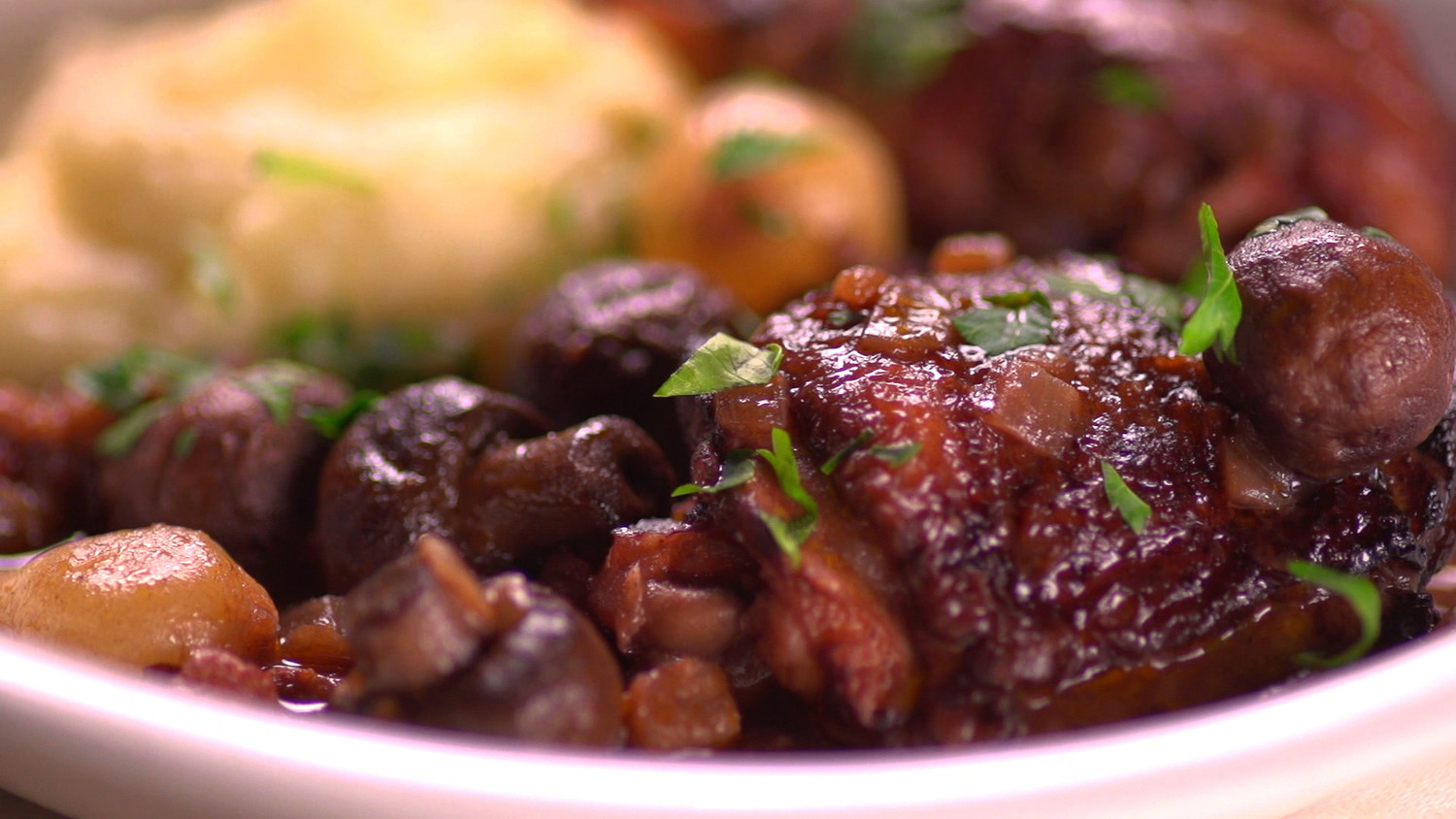Video Traditional Coq au Vin Martha Stewart