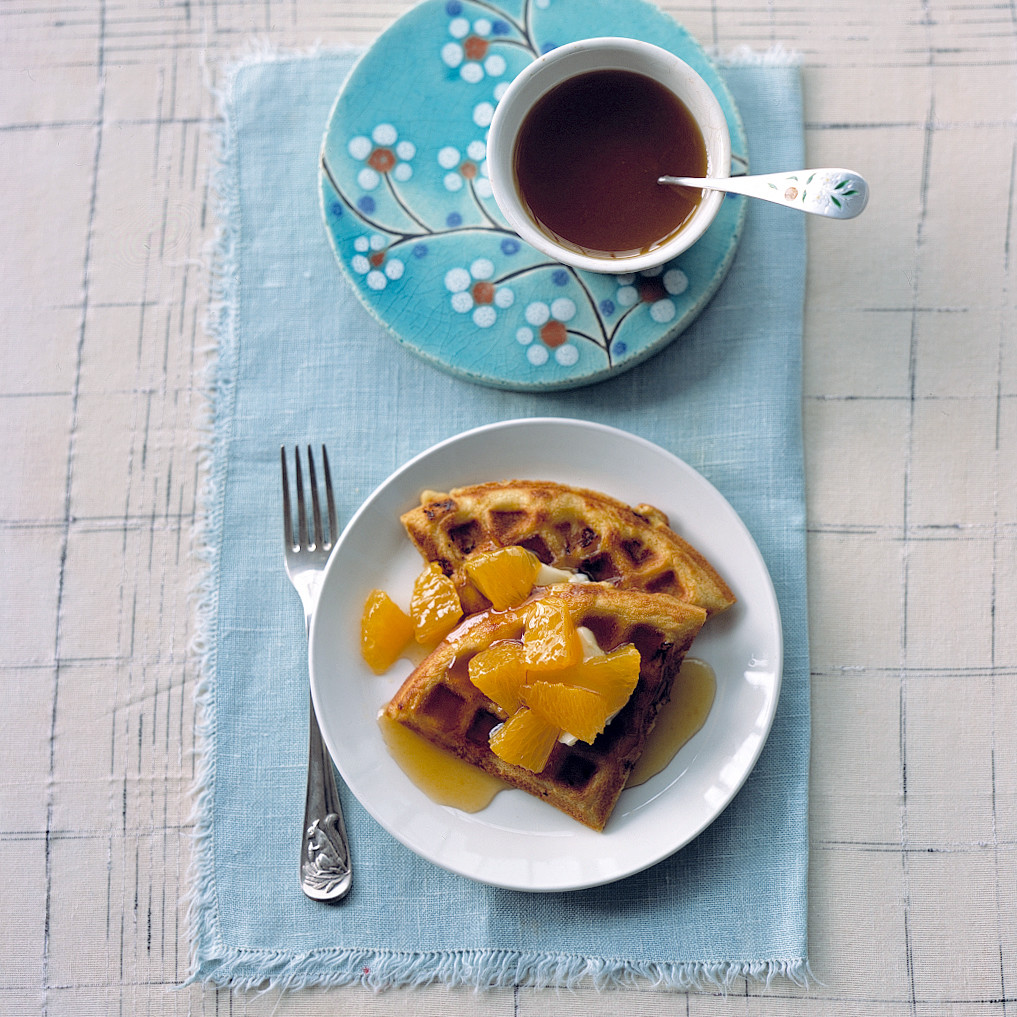 Orange Waffles Recipe Martha Stewart