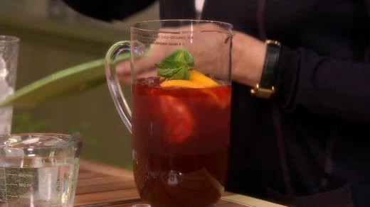 Video Red Iced Tea Martha Stewart