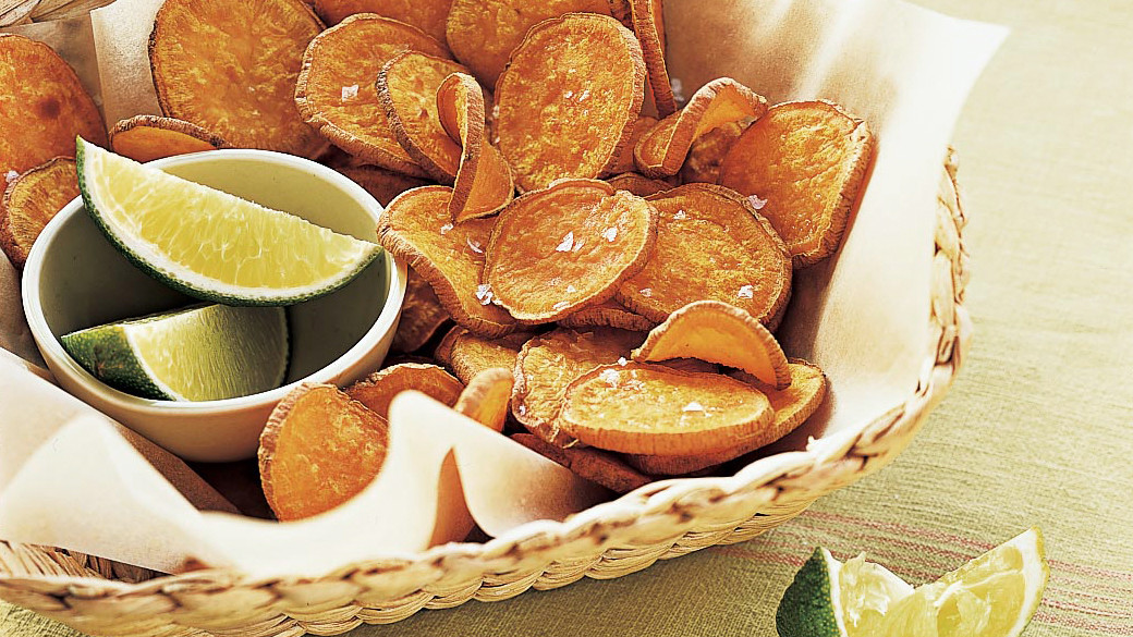 christmas yam recipes Sweet Baked Potato Chips