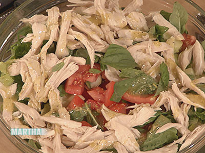 Video: Poached Chicken Salad | Martha Stewart