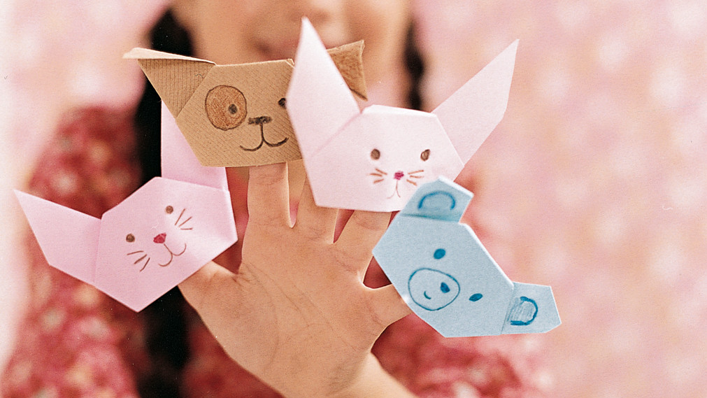 Origami Finger Puppet | Martha Stewart