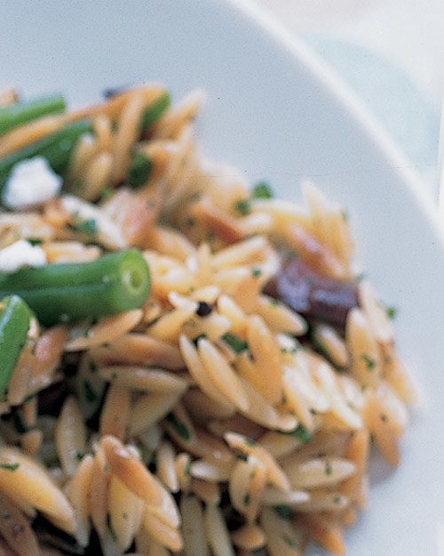 Toasted Orzo with Olives and Lemon