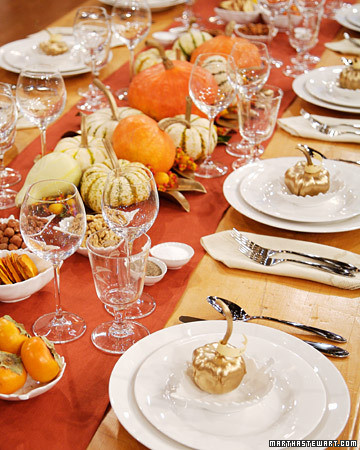 Macy's Thanksgiving Table Setting | Martha Stewart