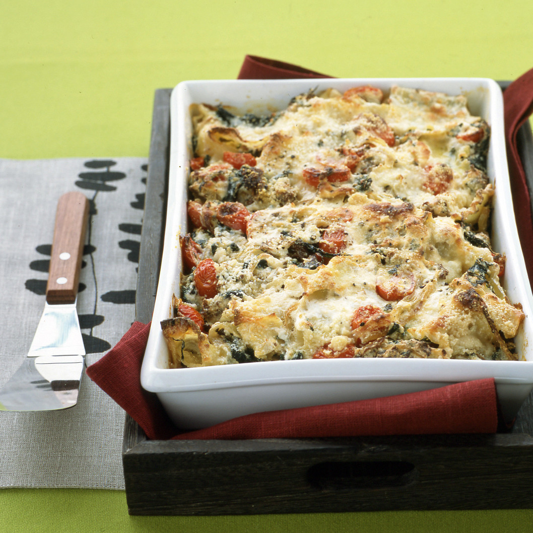 Lasagna with Sausage and Kale
