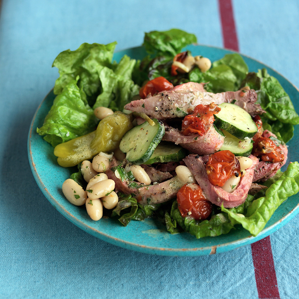 Lamb and White Bean Salad