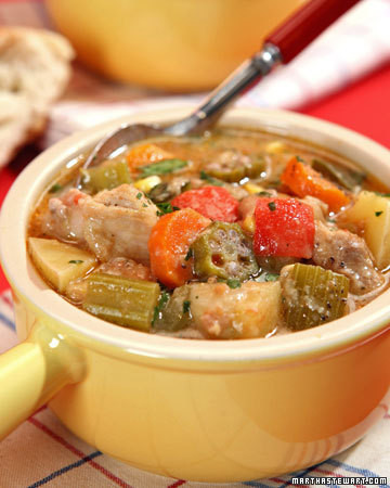 Firehouse Chicken Stew Recipe & Video | Martha Stewart