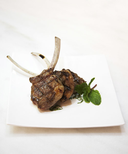 Grilled Lamb Chops with Fresh Mint Recipe & Video | Martha Stewart