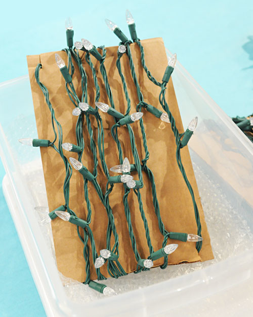 Storing Holiday Lights Martha Stewart