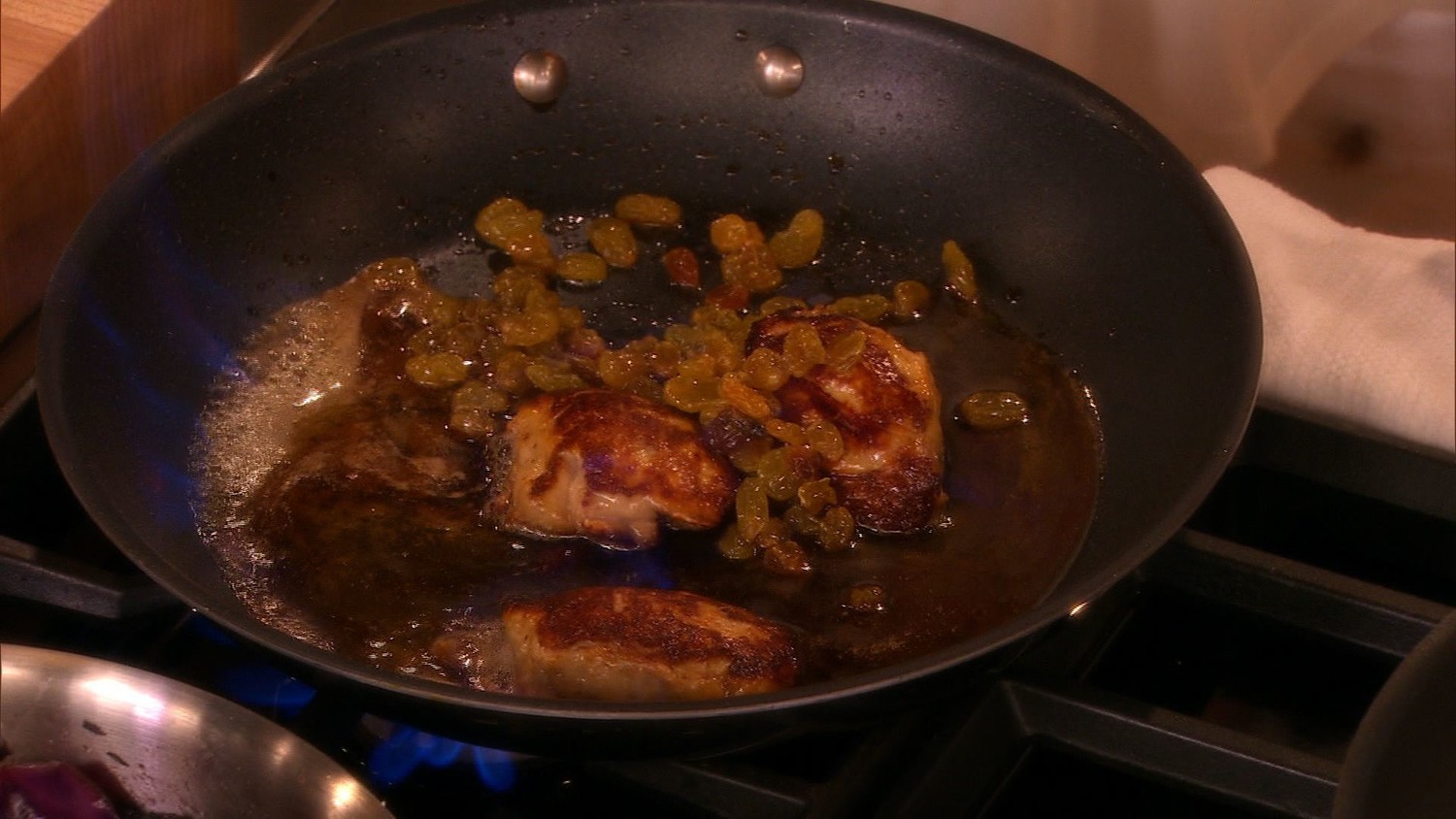 Video Flambeed Cod Liver Martha Stewart