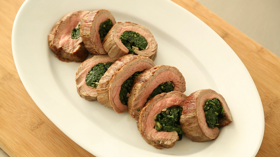 Video Rolled Flank Steak Martha Stewart