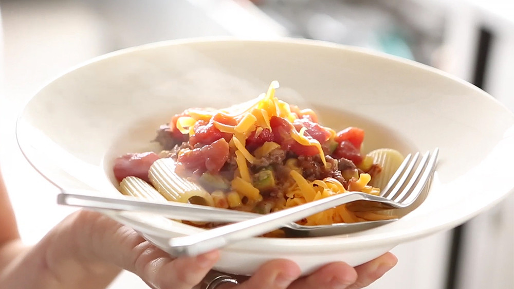 Video Stovetop Chili Mac Martha Stewart