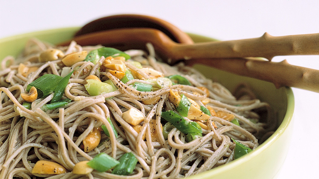 ginger peanut somen noodles fourth of july party