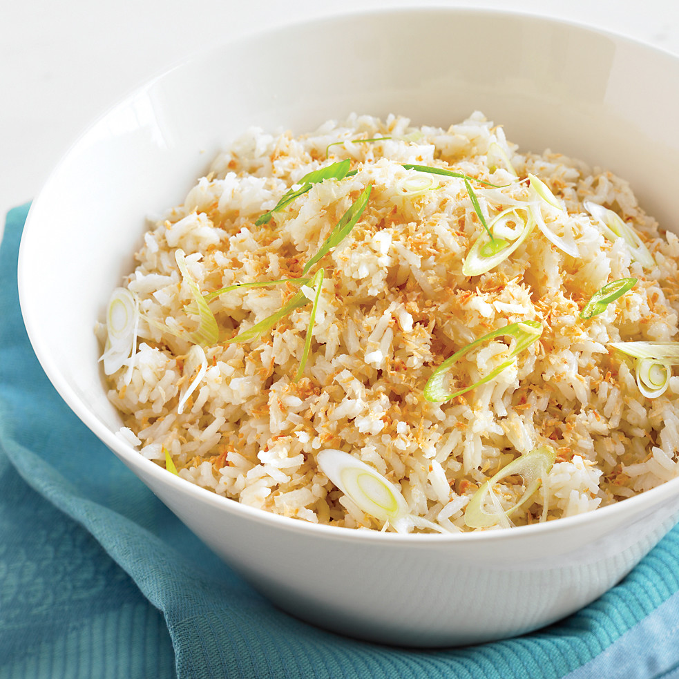 Toasted-Coconut Rice Recipe | Martha Stewart