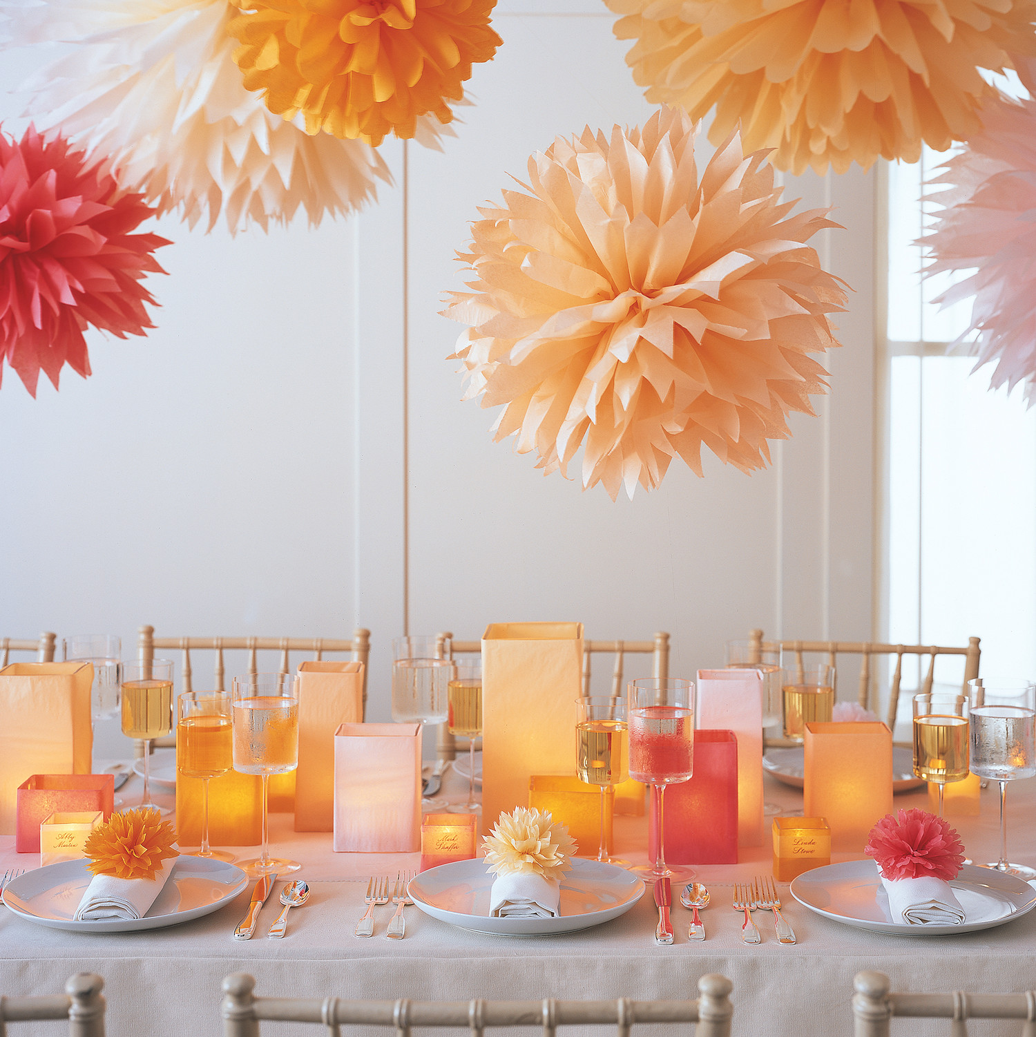 Pom Poms And Luminarias Video Martha Stewart