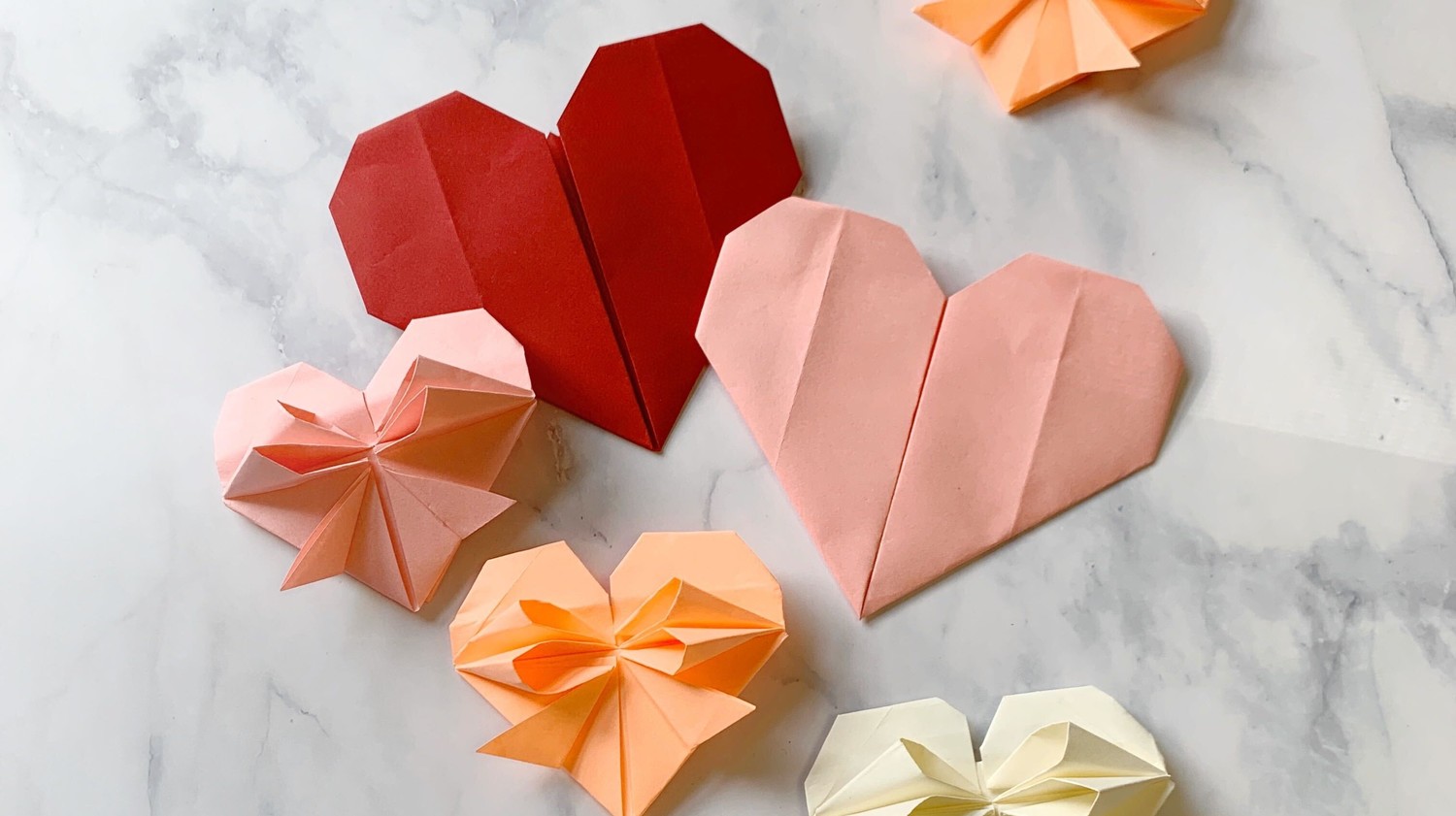 Origami Hearts | Martha Stewart