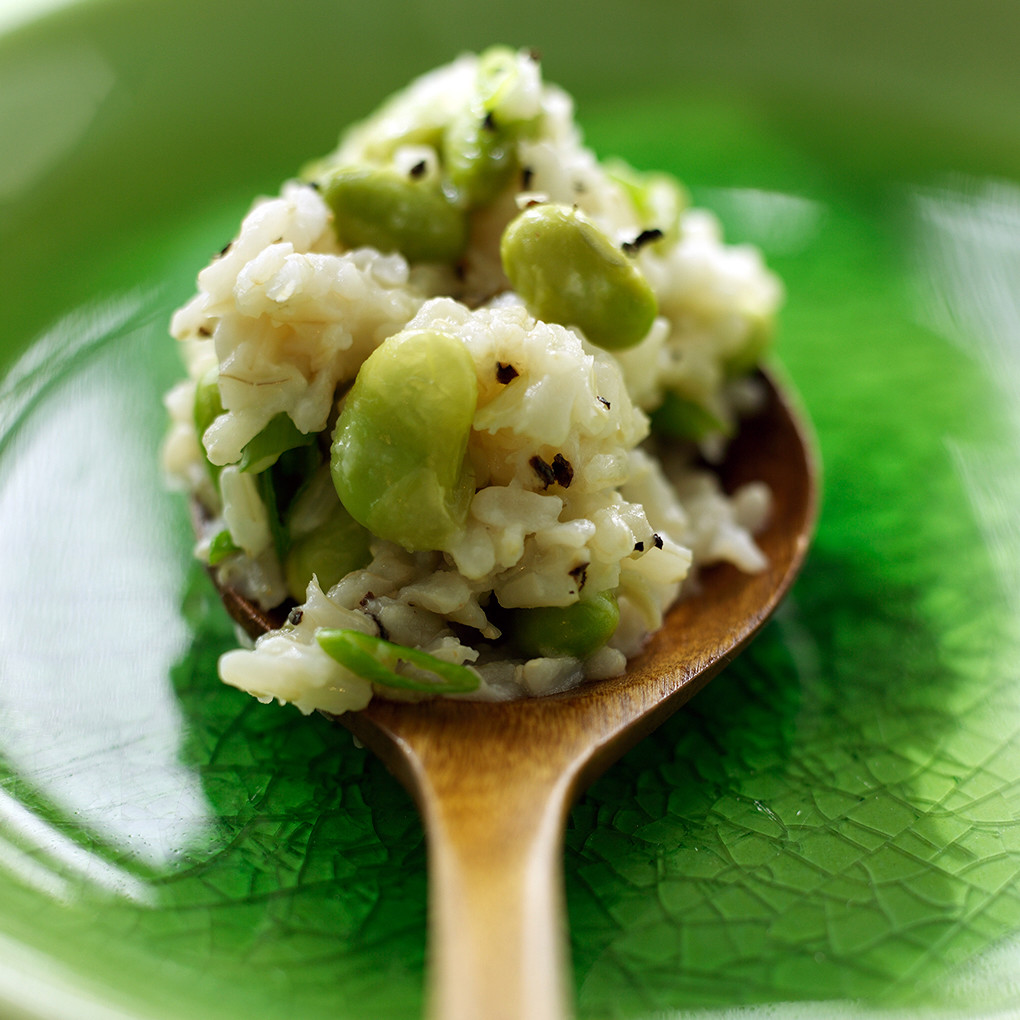 Brown Rice and Edamame