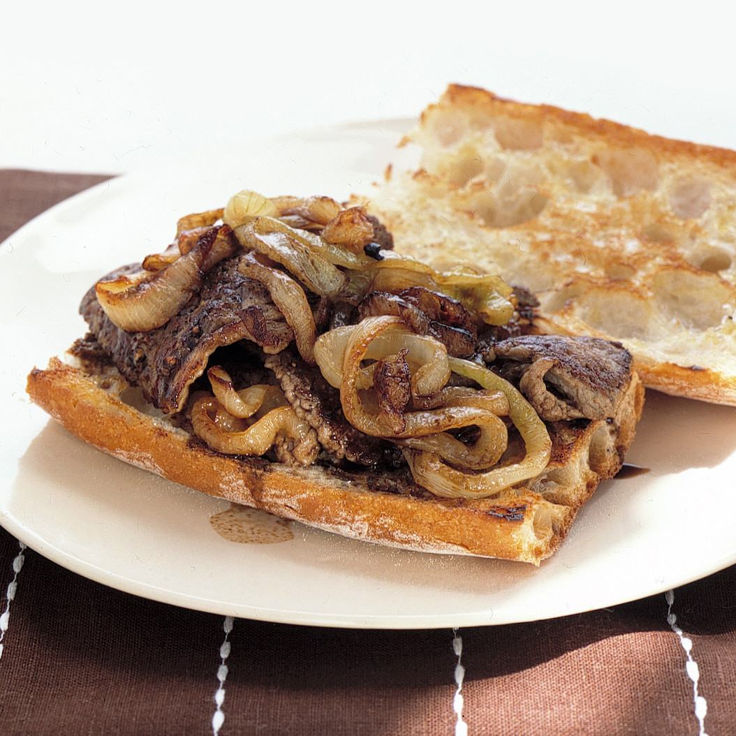 Steak and Onion Sandwiches