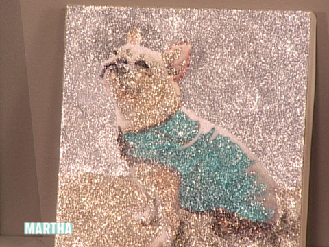 Video: How to Make Glitter Paintings | Martha Stewart