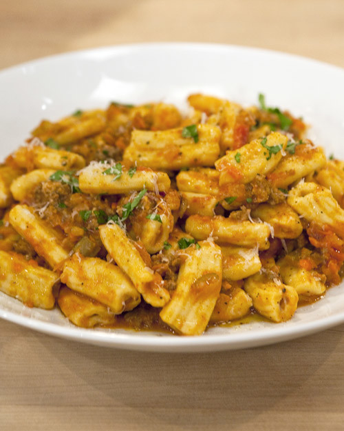 Fresh Rigatoni with Bolognese Sauce Recipe Martha Stewart