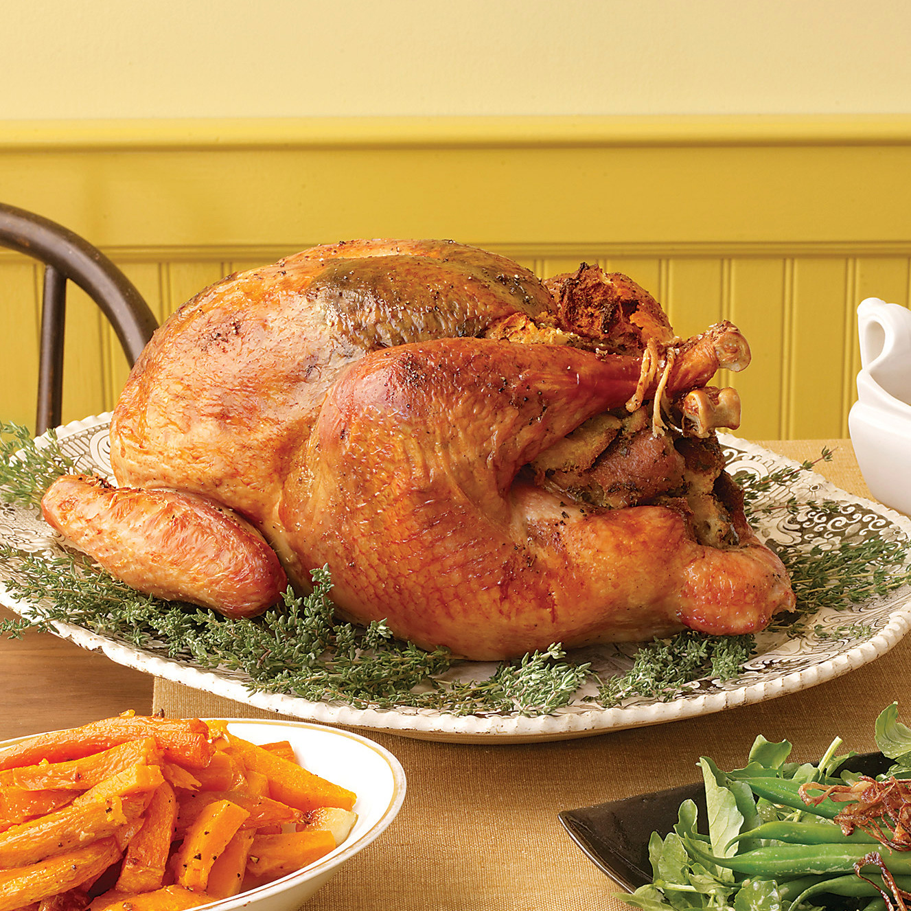 Roast Turkey with Herb Butter · Pinterest · Herb Rubbed Turkey
