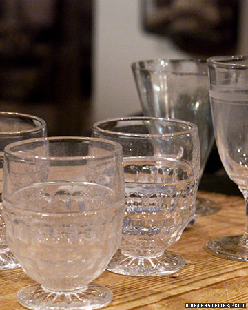 Cleaning Cloudy Glasses Martha Stewart