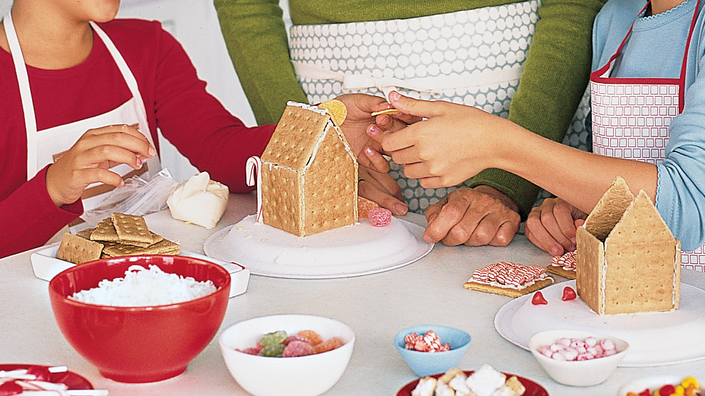 Gingerbread Houses and NoBake Cookie Cottages Martha Stewart