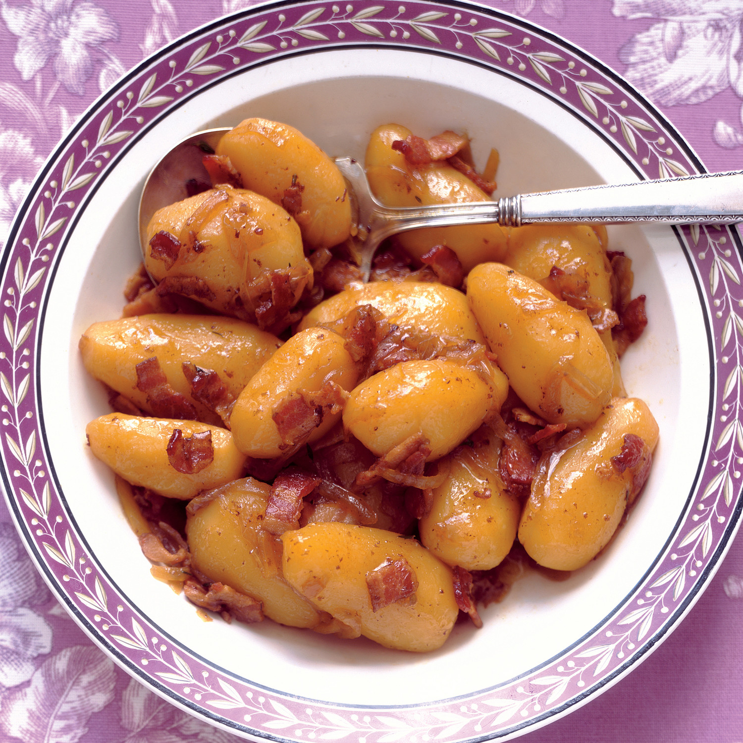 Potatoes with Bacon and Onion