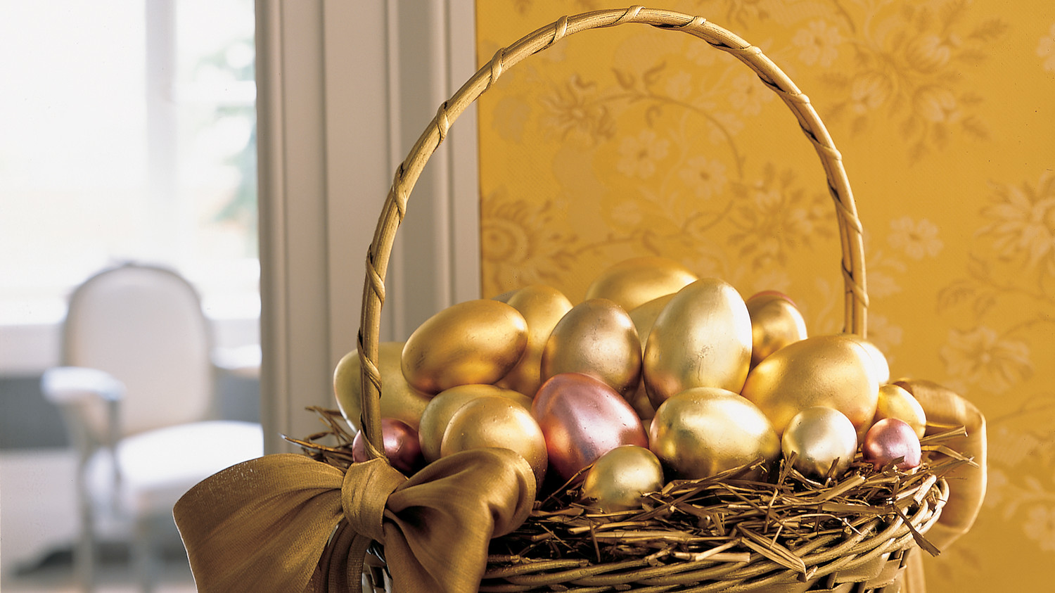 Metallic Eggs Martha Stewart