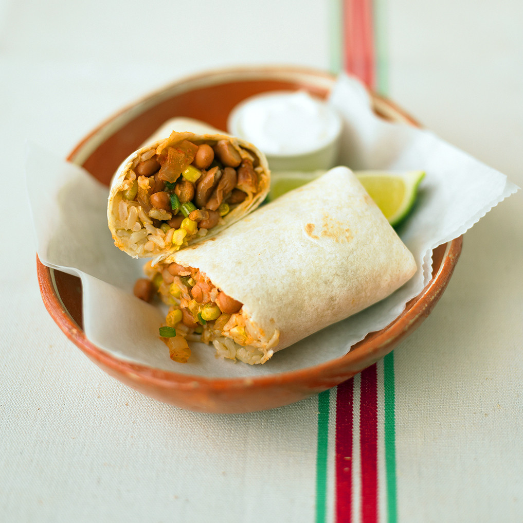 bean burritos vegetarian christmas recipes