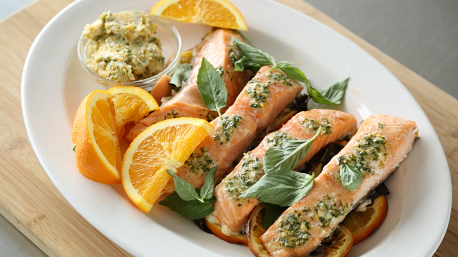 Video: Citrus Grilled Salmon | Martha Stewart