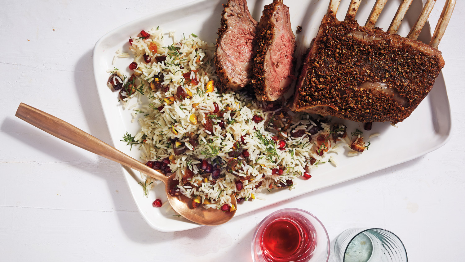 SpiceRubbed Rack of Lamb