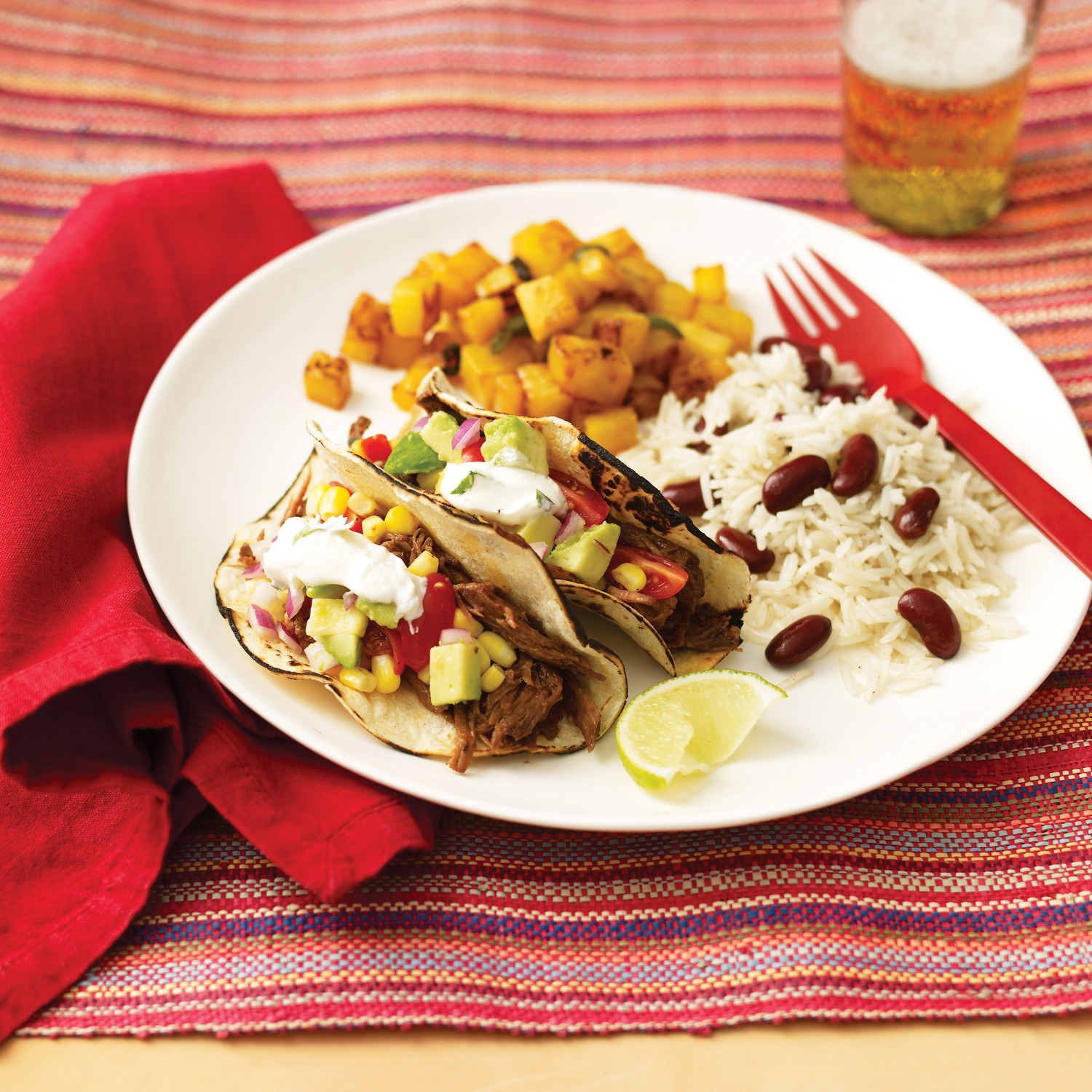 Cumin Rice and Beans