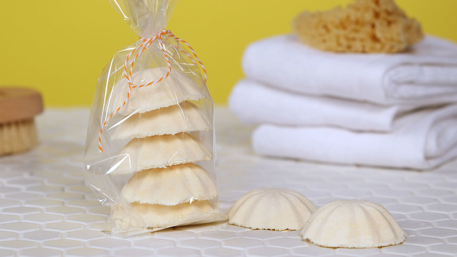 Video Homemade Bath Fizzies Martha Stewart