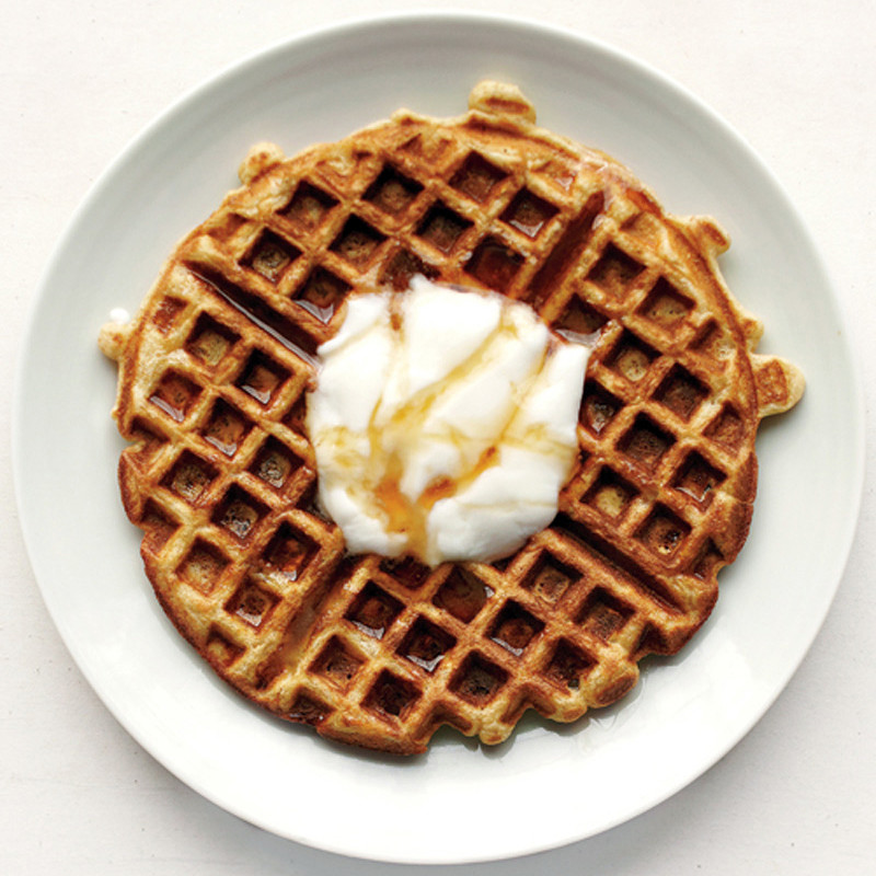 Yogurt Waffles Recipe & Video | Martha Stewart