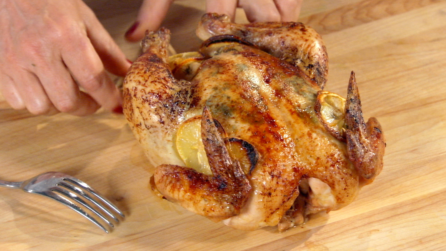 Video Lemon Tarragon Roast Chicken Martha Stewart