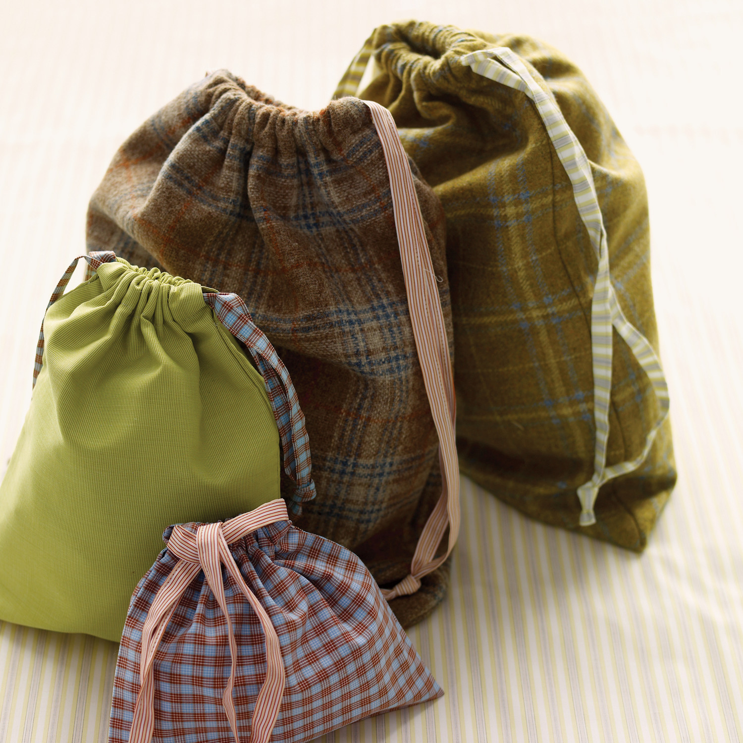 flannel shoe bags